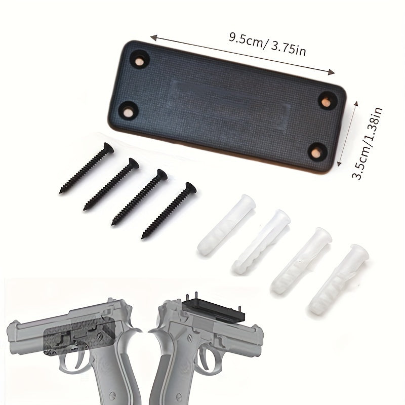 Rubber Coated Gun Magnet Holder for Pistols Rifles Shotguns
