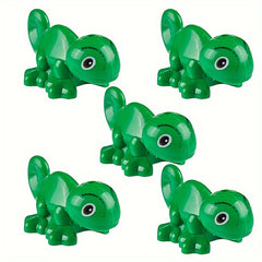 5pcs Small Particle Building Blocks Chameleon Lizard Climbing Pet Scene