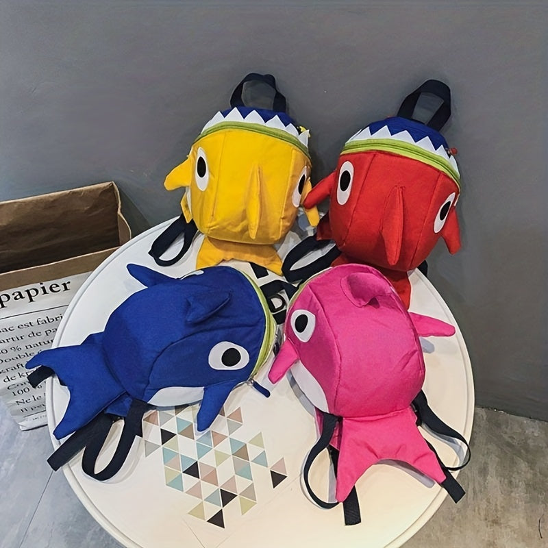Kids Shark Backpack with Anti-Lost Leash