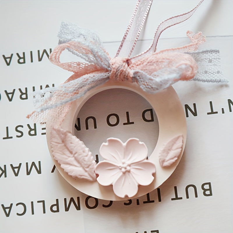 Peach Blossom Silicone Mold for DIY Candles and Crafts
