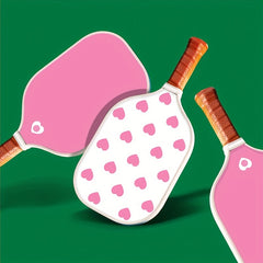 Pickle Ball Paddle Glass Fiber Honeycomb Core Comfort Cushion Grip
