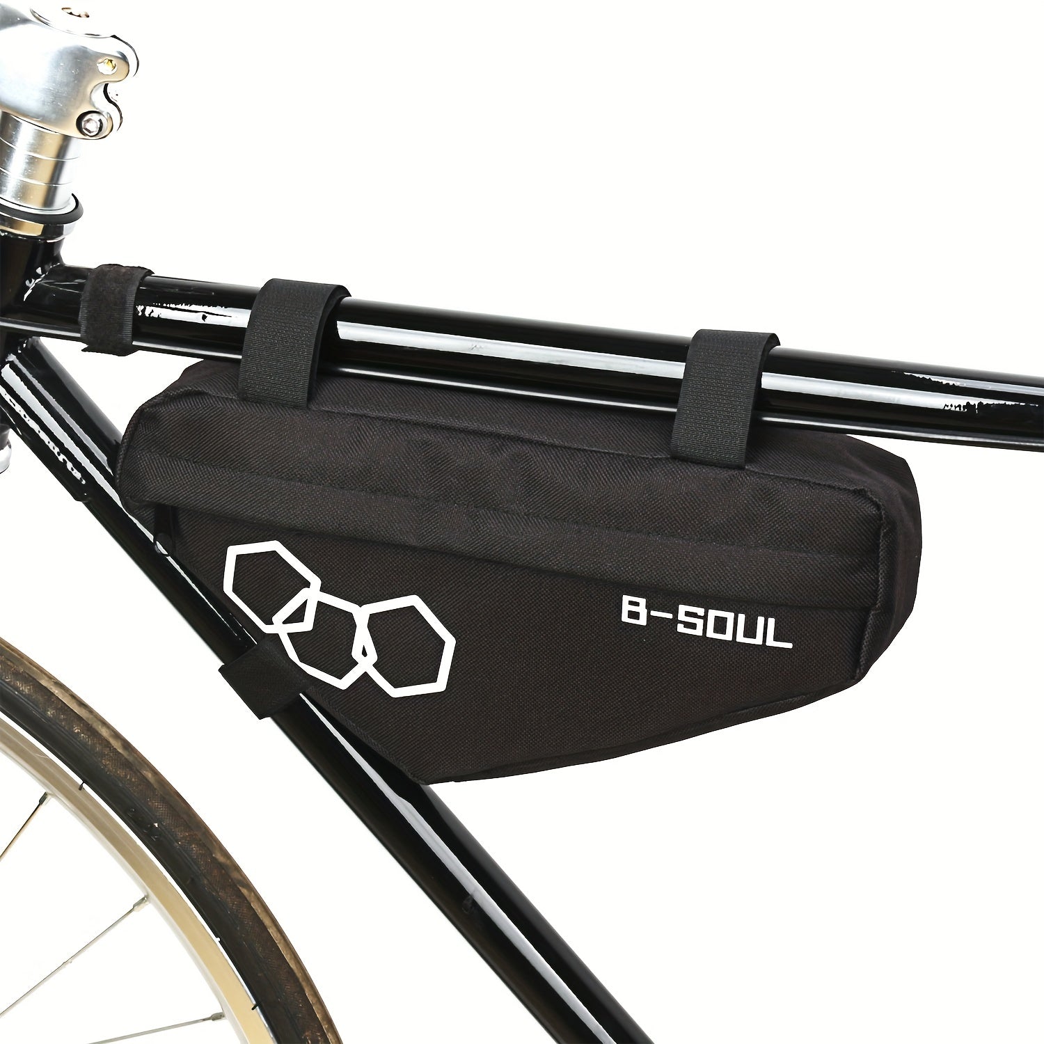 Portable Bicycle Triangle Bag Disassembled Cycling Storage Accessory