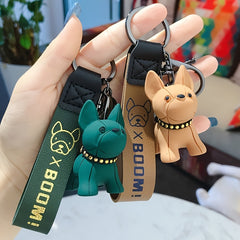 Boys Cartoon Puppy Keychain Holiday Gift