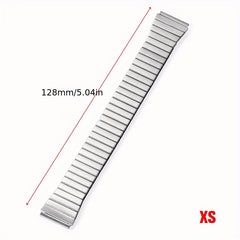 18mm Metal Elastic Strap Watch Band Stainless Steel Expansion Bracelet