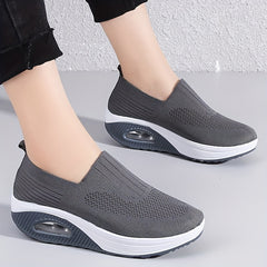 Breathable Slip-on Air Cushion Sneakers for Women