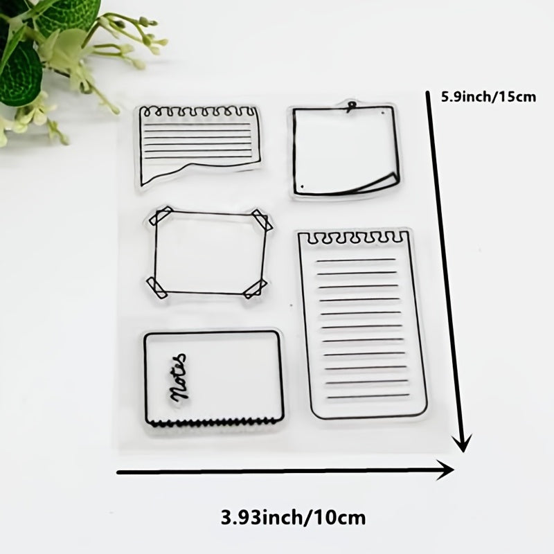 Transparent Silicone Stamps for DIY Scrapbooking & Crafts