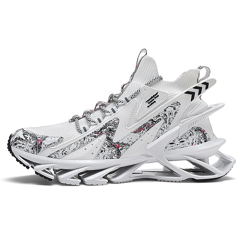 Men's Blade Sneakers Breathable Running Shoes Non Slip Lightweight Shoes