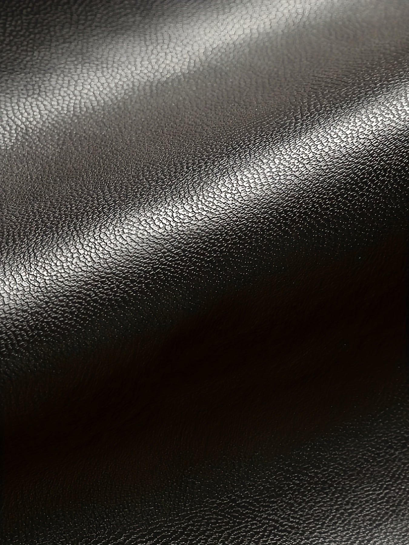 Men's PU Zip Up Faux Leather Jacket