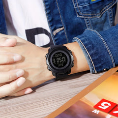 Unisex Waterproof Digital Sports Watch Alarm LED Backlight