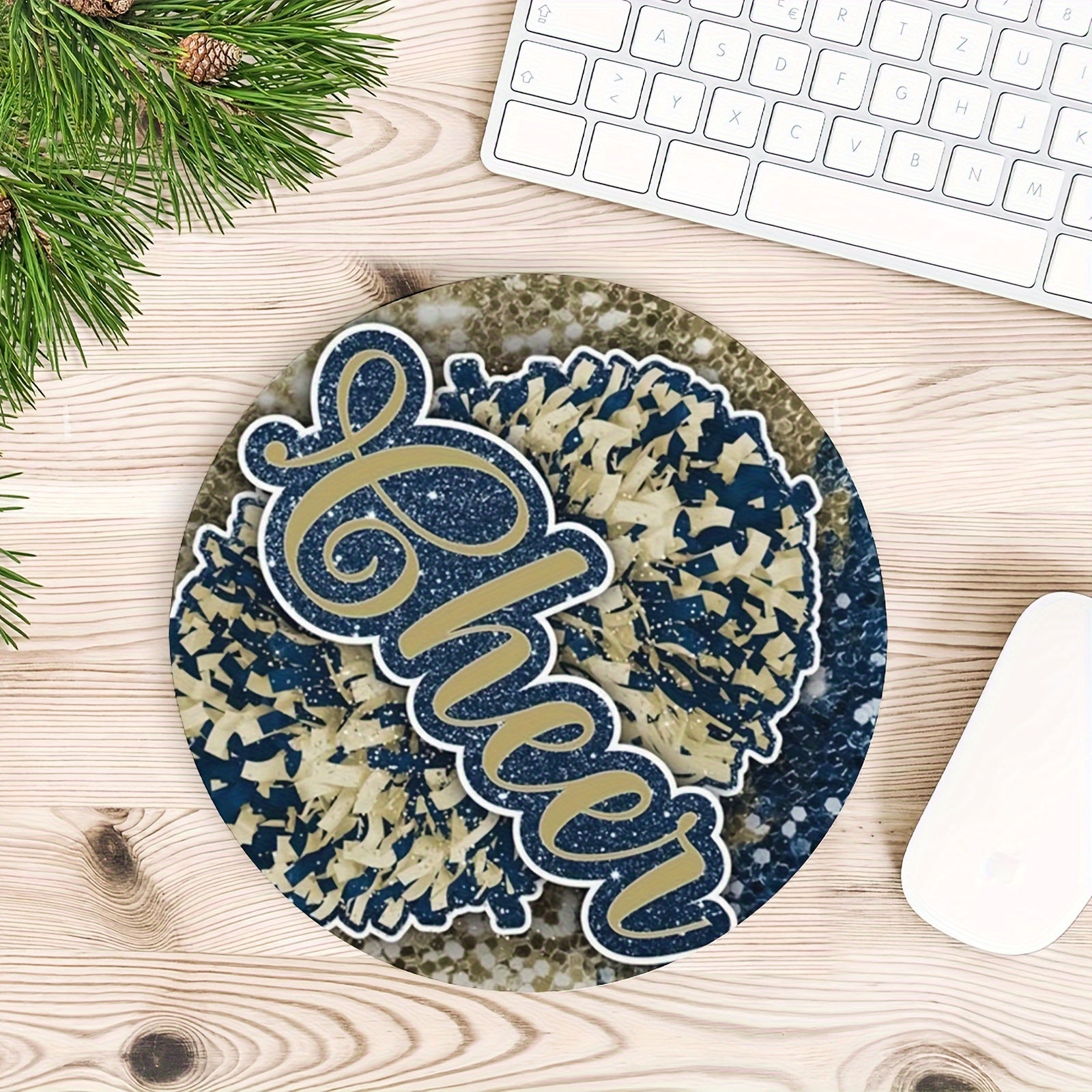 Letter Gaming Mouse Pad Non Slip Waterproof for Computer Laptop Office Home