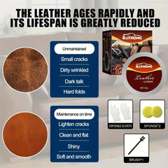 Leather Repair Cream for Car Seat & Furniture Stain Removal