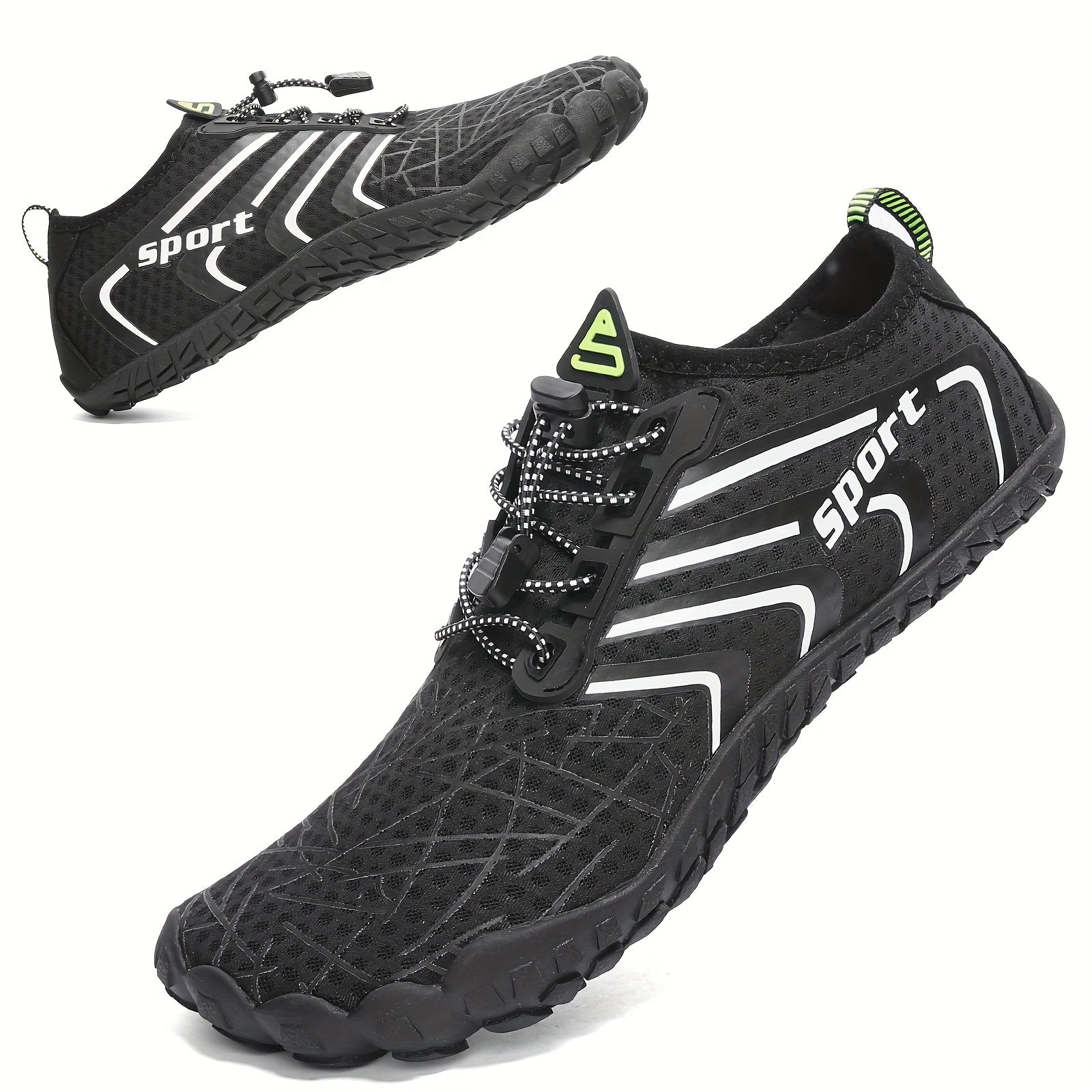 Men's Water Shoes Quick Dry Non Slip Aqua Shoes for Outdoor Activities
