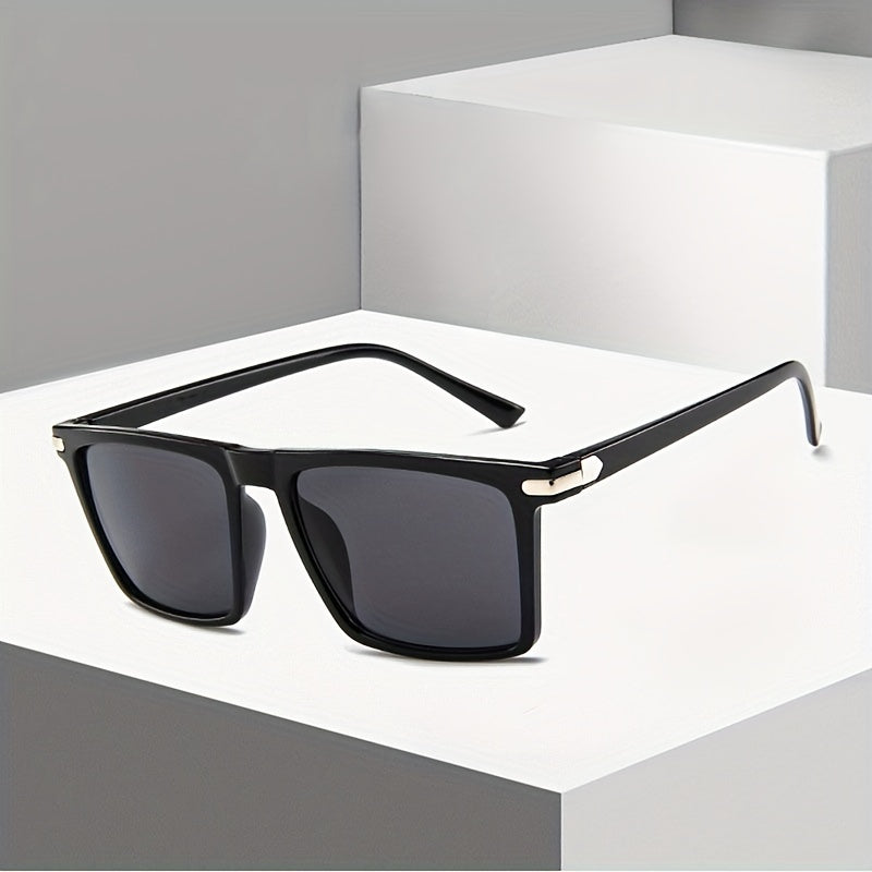 Vintage Square Frame Sunglasses Cat Eye Glasses Wrap Around Eyewear