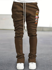 Comfy Flared Trousers Men's Casual Stretch Hip Hop Joggers