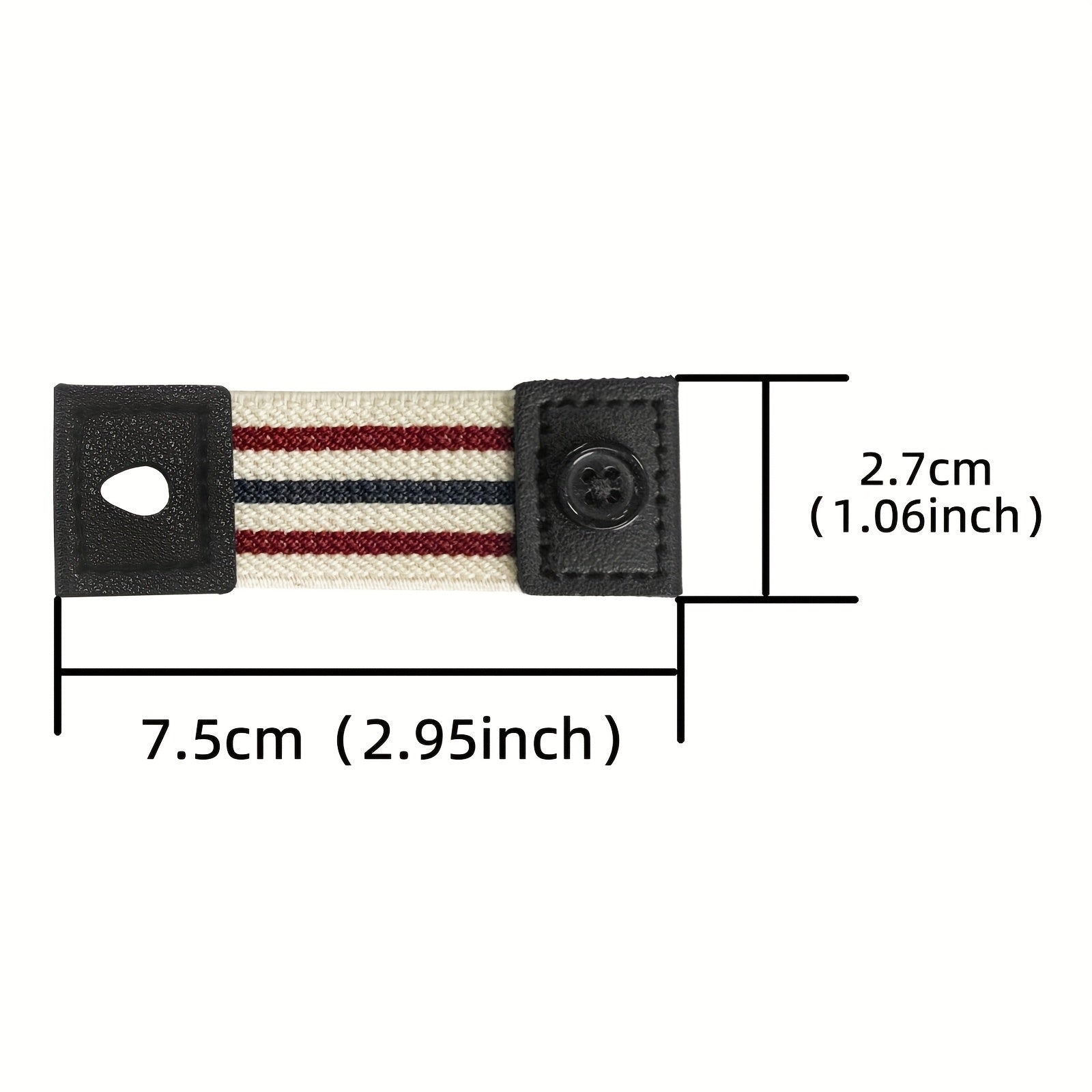 2pcs Adjustable Elastic Shirt Sleeve Bands Non Slip Elastic Cuff holder