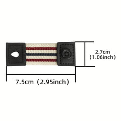 2pcs Adjustable Elastic Shirt Sleeve Bands Non Slip Elastic Cuff holder