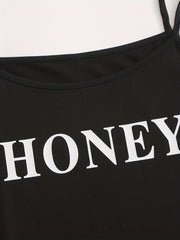 Women's Sports Bodysuit, Spaghetti Strap Slim Fit Cami Bodysuit