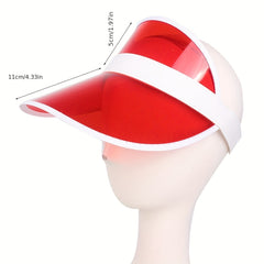 Candy PVC UV Sunshade Hat for Sports