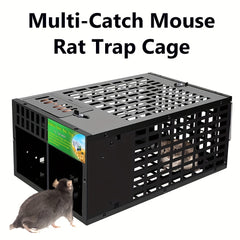 1pc Double Door Rat Trap Cage for Pest Control