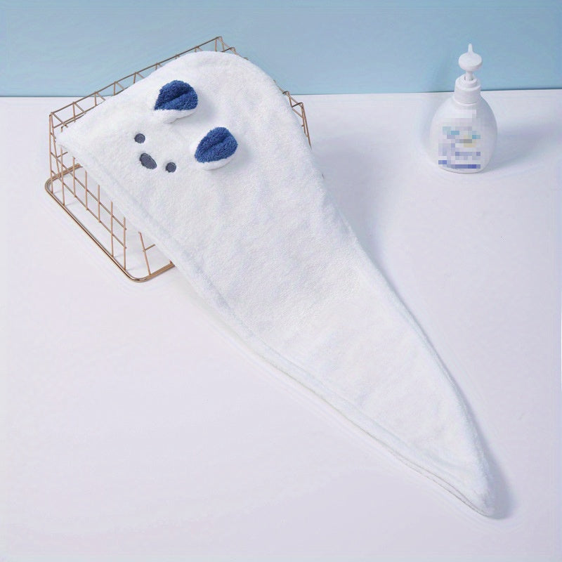 Rabbit Ear Hair Drying Cap Quick Drying Towel for Women