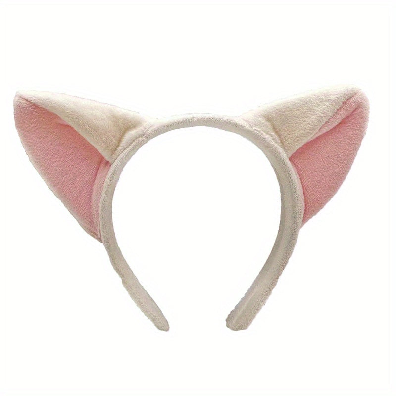 Plush Fox Ears Hair Hoop Cartoon Headband