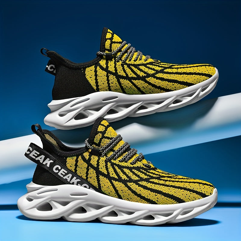 Men's Blade Sneakers Lace Up Athletic Shoes