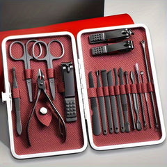7pcs Painted Nail Clipper Set Stainless Steel Nail Clippers