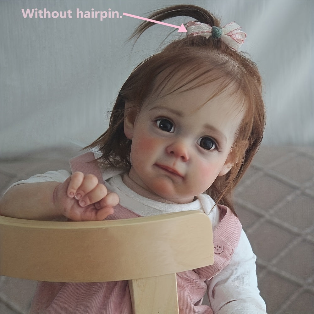 22" Lifelike Reborn Baby Doll Soft Body Realistic Newborn Baby Doll Gift