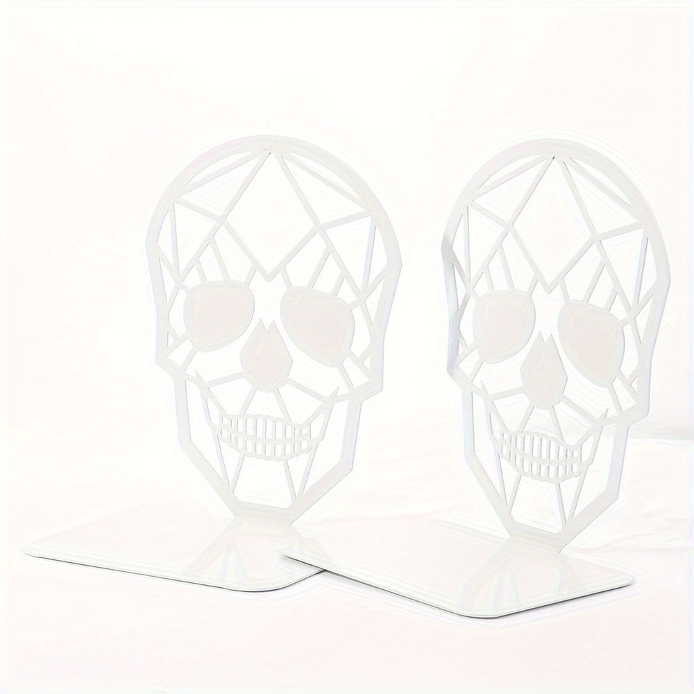 Skull Bookshelf Desktop Bookstand Light Office Desktop Book Stationery