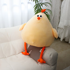 Adorable Yellow Chick Plush Toy for Home Decor