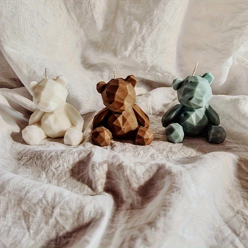 3D Bear Resin Mold Epoxy Resin Casting Moulds