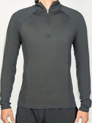 Men's Quick Dry Long Sleeve Polo Shirt - Breathable & Stretchy