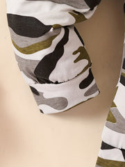 Toddler Boys Clothes COOLER VERSION OF DAD Hoodie Camo Pants 2PCS Outfit