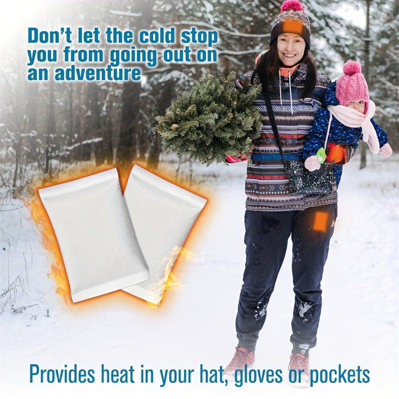 Natural Odourless Hand Warmers 2 Eggshells With 10 Warming Patches