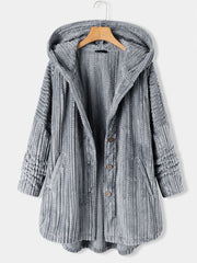 Women's Warm Hooded Winter Coat Thickened