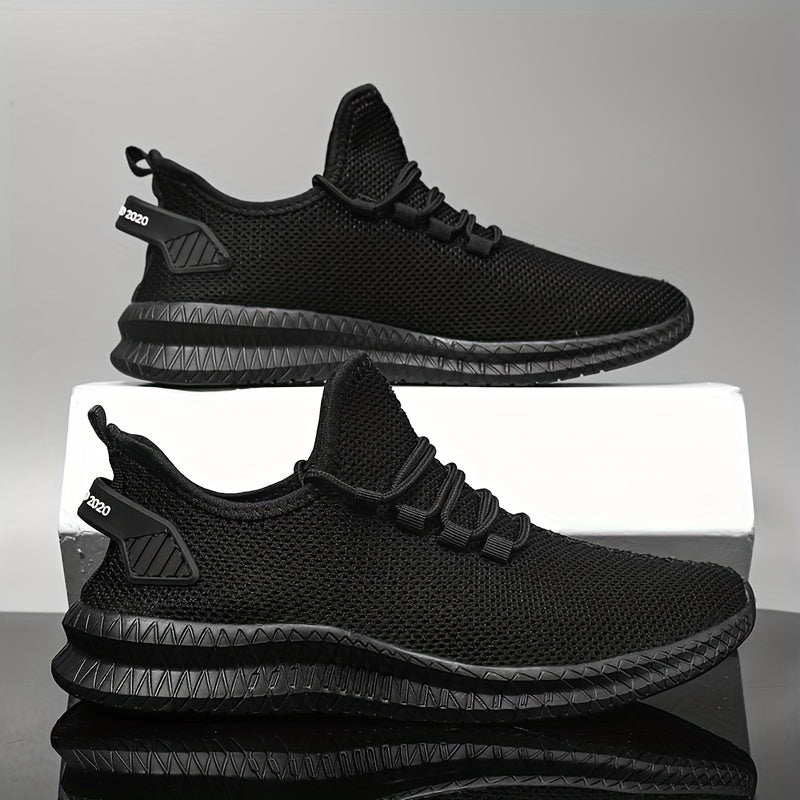 Men's Lightweight Knitted Casual Shoes for Travel Jogging