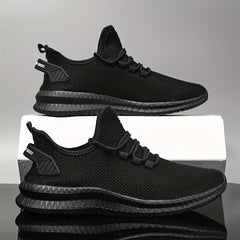 Men's Lightweight Knitted Casual Shoes for Travel Jogging