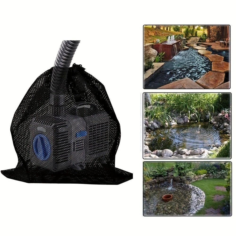 Pump Barrier Tear Drawstring Filter Bag Pond Water Pouch Net