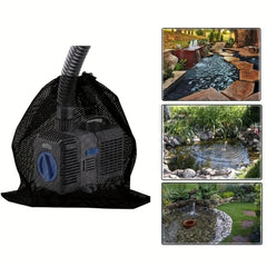 Pump Barrier Tear Drawstring Filter Bag Pond Water Pouch Net