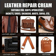 Leather Repair Cream for Car Seat & Furniture Stain Removal