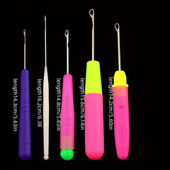 Crochet Hook Repair Set Plastic Handle Small Crochet Woolen T
