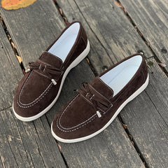 Women's Bow Decor Slip on Walking Shoes