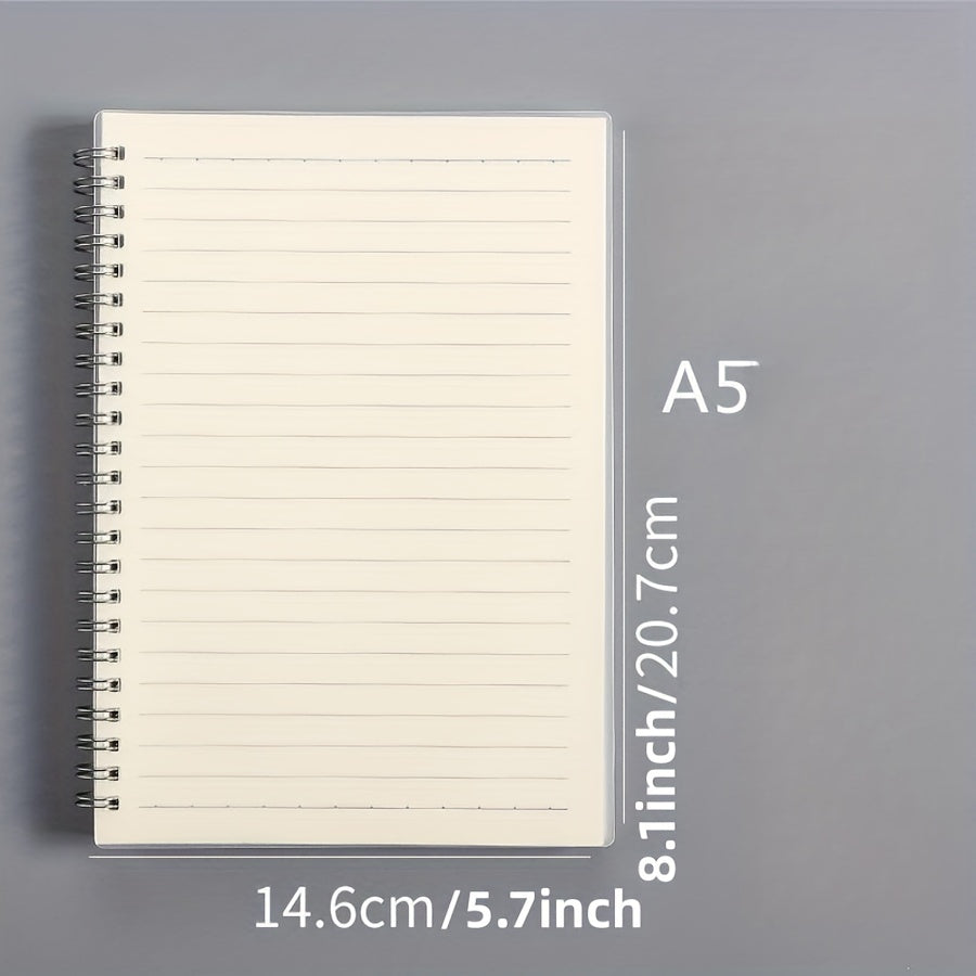 Coil Notebook Horizontal Line Grid Dot Matrix Blank Small Fresh Notebook