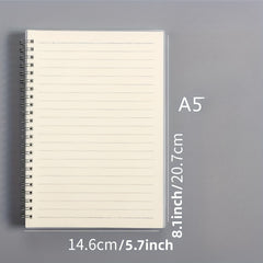 Coil Notebook Horizontal Line Grid Dot Matrix Blank Small Fresh Notebook