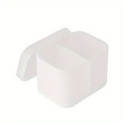 Plastic Transparent Cosmetic Storage Box with Cover