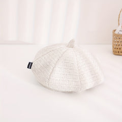 Kids Grid Newsboy Hat Casual Cap for Winter Autumn