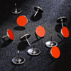 50 Reflective Trail Markers 1.02cm Diameter Glow In The Dark Tacks