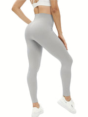 Yoga Workout Set Quick Drying Top & Stretch Leggings Women's Activewear