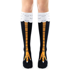 Chicken Leg Socks Crazy Fun Novelty Drumstick Printed Sock