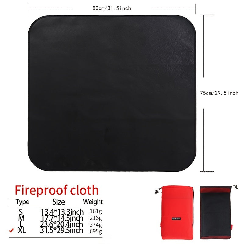 Fireproof Camping Cloth Silicone Picnic Mat